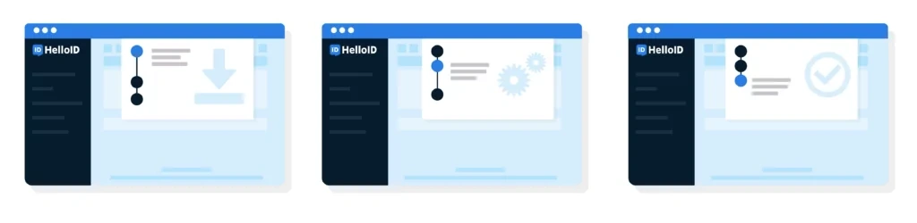 In drie stappen de HelloID Agent installeren