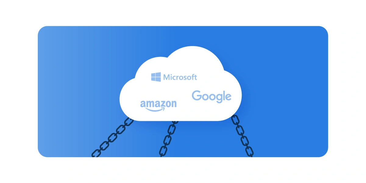 Afhankelijk van Amerikaanse cloudaanbieders