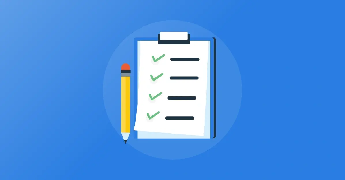 Onboarding checklist